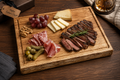 Handcrafted Solid Oak Serving & Charcuterie Board – 14.5”