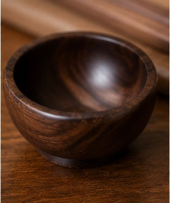 Handcrafted Sandalwood Chopsticks & Dipping Bowl Set
