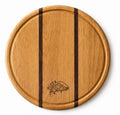 Handcrafted Oak Pizza Serving Board