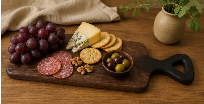 Handcrafted Black Walnut Serving Board