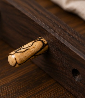 Handcrafted Black Walnut & Spalted Birch Key Hooks