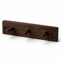 Handcrafted Solid Black Walnut Key Hooks