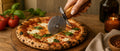 Handcrafted Wooden Pizza Cutter