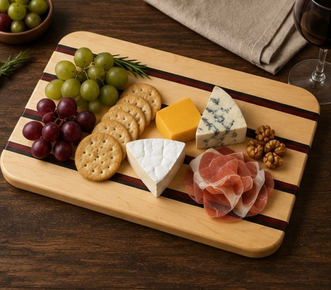 Handcrafted American Maple Serving Board