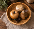 Handcrafted Wooden Fruit Set
