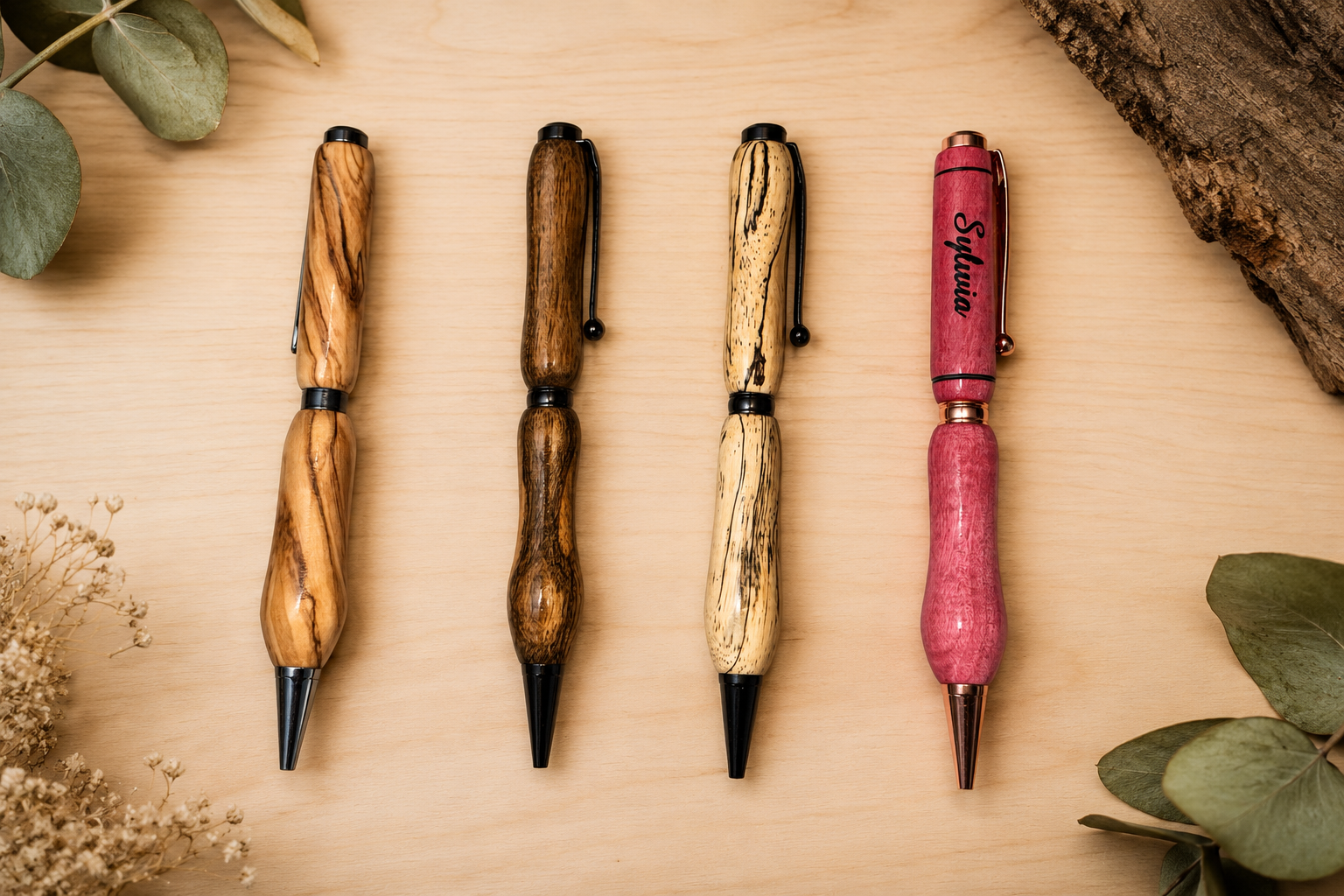 Handcrafted Wooden Pen | Personalised Gift