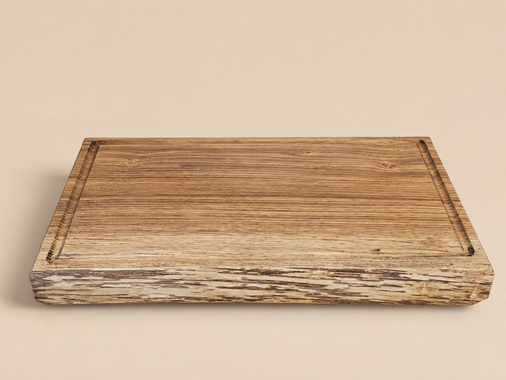Handcrafted Solid Oak Serving & Charcuterie Board