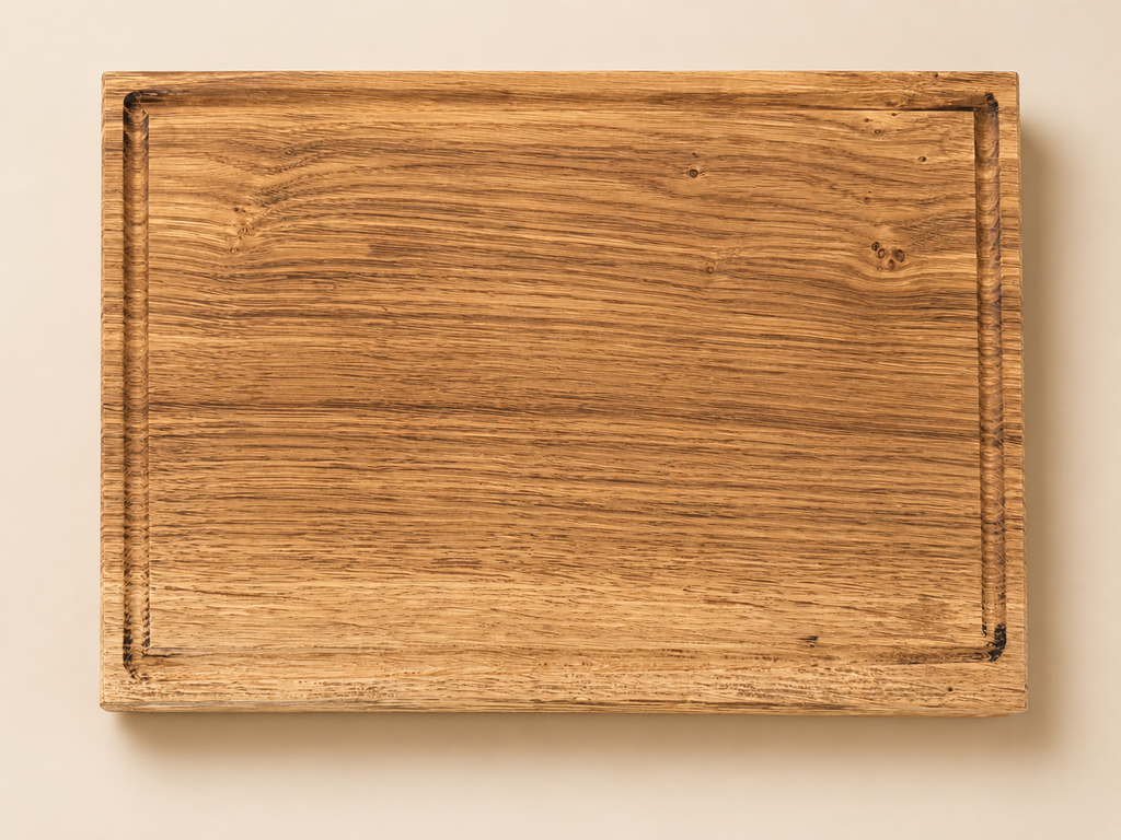 Handcrafted Solid Oak Serving & Charcuterie Board