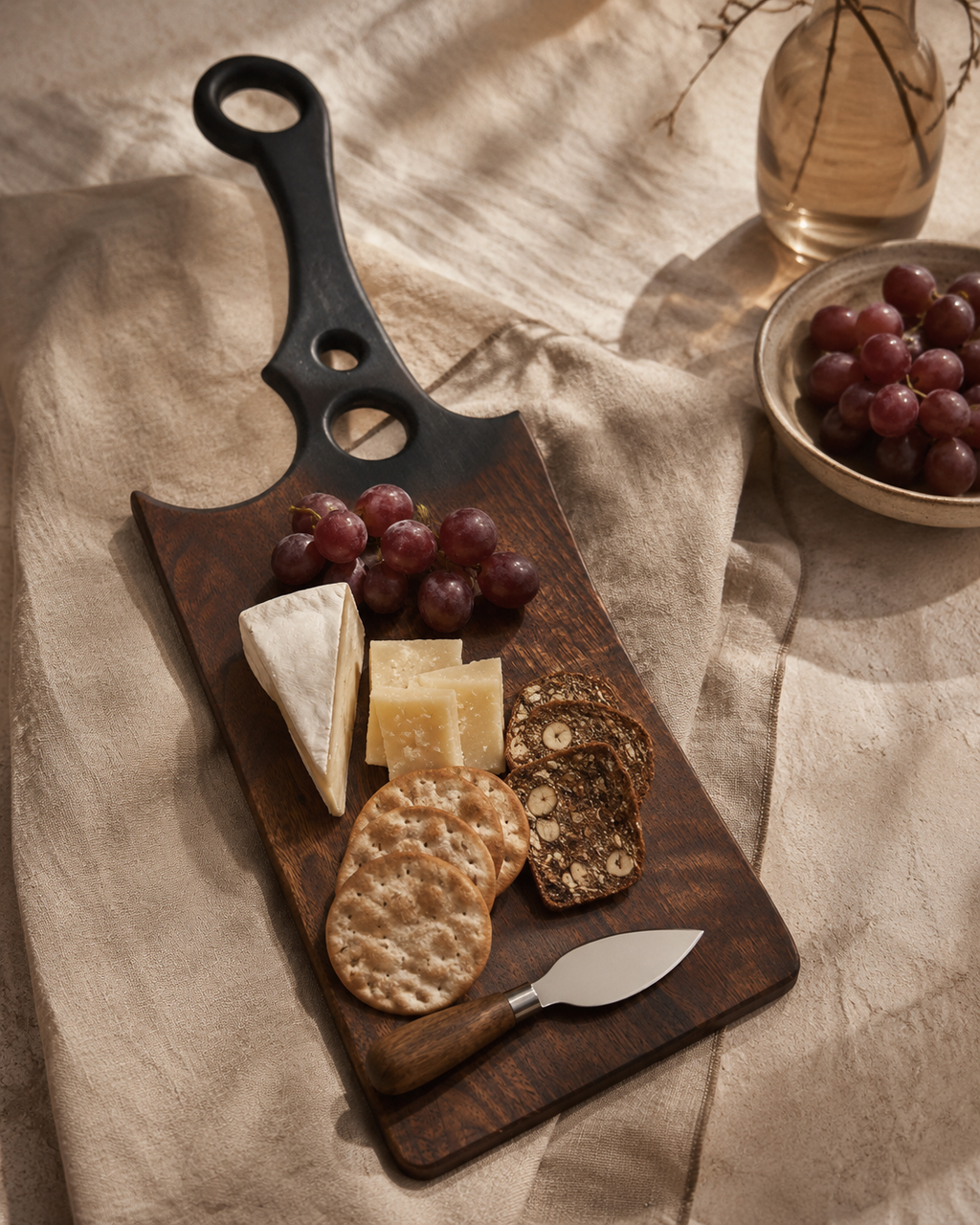 Handcrafted American Walnut Serving Board