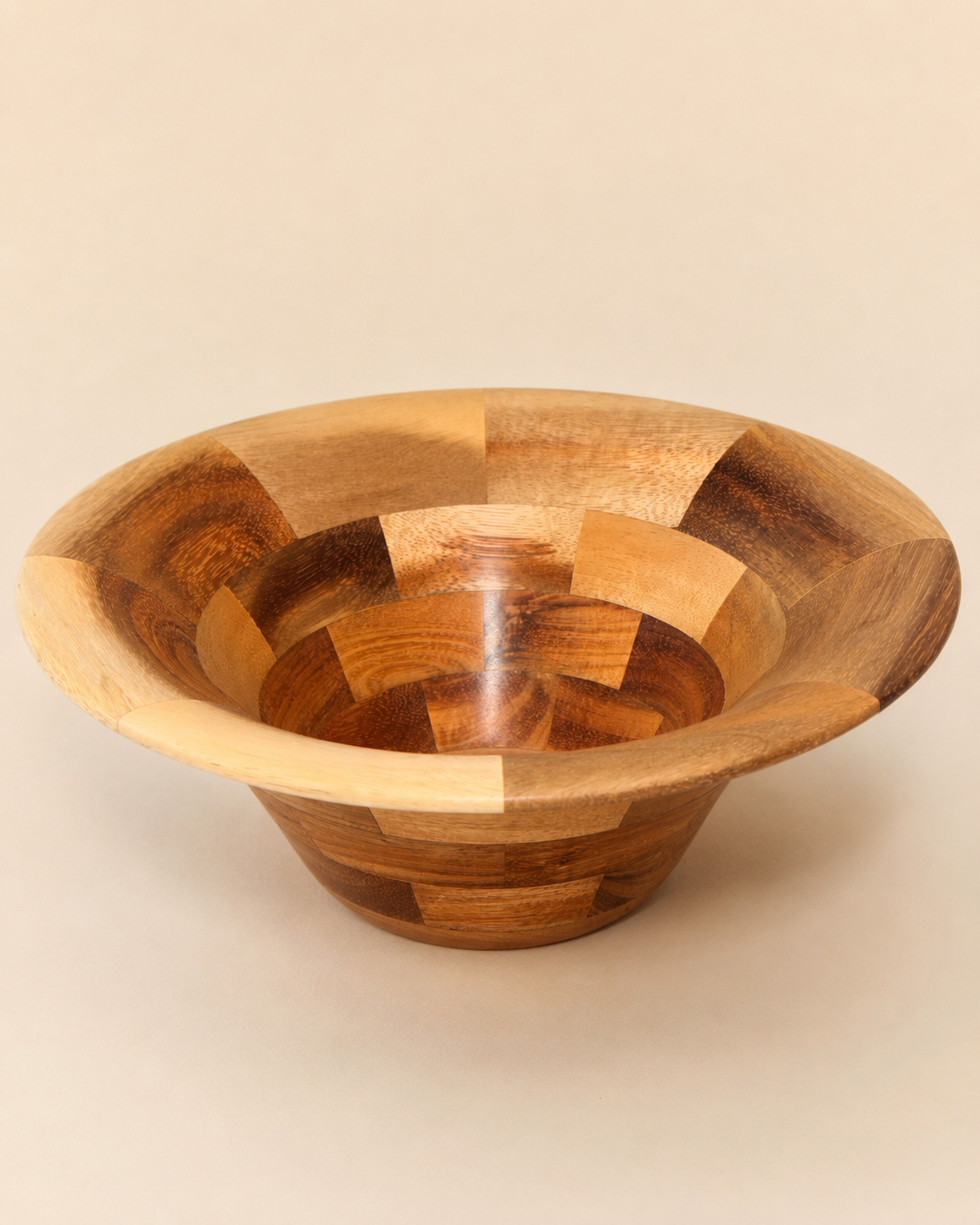 Reclaimed Wood Segmented Bowl