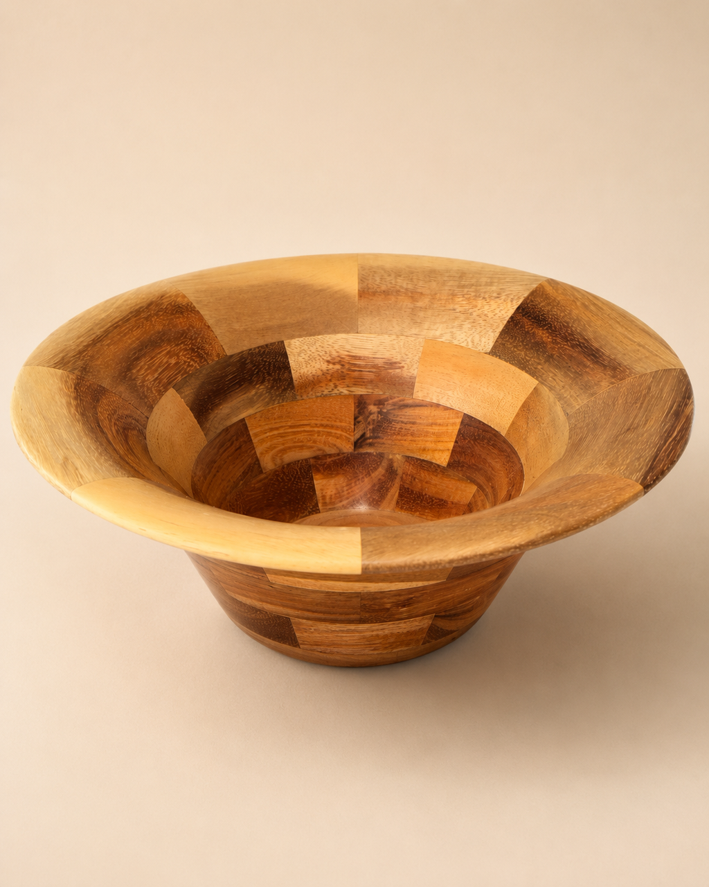 Reclaimed Wood Segmented Bowl