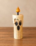 Wooden Halloween Candle Characters