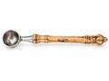 Spalted Birch Coffee Scoop – Silver