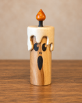 Wooden Halloween Candle Characters