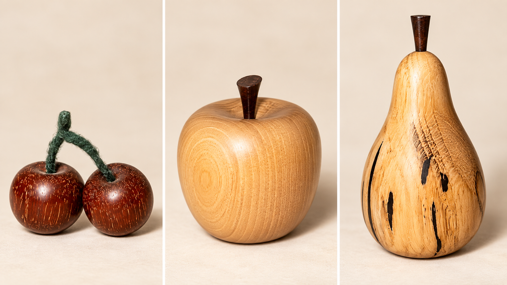 Handcrafted Wooden Fruit Bowl
